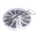 Miniatyrbild 1 av 7: 600st Tiny Screws Mutter + Watch Glasögon Glasögon Reparationsverktyg Se one size