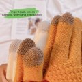 Miniatyrbilde 4 av 8: 1Par Dame Touch Vinterhansker Høst Vinter Varm Tykk Skiin A4