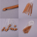 Miniatyrbilde 4 av 8: 1,2 m 48" 12 forskjellige størrelser/sett Tunisian Carbonized Bamboo Cro 0 0