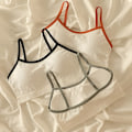 Pikkukuva 2 / 8: Saumattomat urheilurintaliivit Selkänojattomat olkaimettomat rintaliivit Push Up Bralette Gray