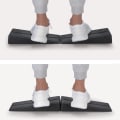 Miniatyrbilde 6 av 7: Yoga Wedge Squat Wedge Justerbar sklisikker skråbrettforlenger Black