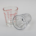 Pikkukuva 6 / 8: 1 kpl 30 ml lasimittakuppi, jossa Scale Shot Glass -nestelasi Red