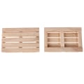 Miniatyrbillede 5 af 8: Mini træpallet drikkevareskånere til varme og kolde drikke Wo Onesize