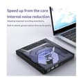 Miniatyrbillede 4 af 5: Ekstern DVD/CD-brænder og -afspiller med Type-C/USB 3.0-interface; eksternt DVD/CD-drev til pc'er og laptops.