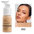 Flytande Full Täckning Foundation Ansiktskräm Strålande Fuktighetskräm Mineral Full Täckning Concealer Smink #03