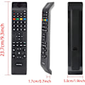 Miniatyrbilde 4 av 4: Universalfjernkontrollerstatning for JVC TV-fjernkontroll RC4800, Polaroid/Bush/Hitachi/TECHWOOD/Digihome/JMB/Telefunken Smart TV-apparater-AD7-