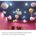 Miniatyrbilde 5 av 5: stk. bomulls skydekorasjon, skydekorasjon, egnet for oppheng i taket, skydekorasjon, romdekorasjon eller DIY festdekorasjon-AD4-