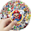 Pikkukuva 3 / 5: 100 tarraa - Super Mario - Sarjakuva - Nintendo monivärinen【mo】-AD4-