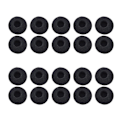Miniatyrbilde 1 av 5: 10 Par 18mm Øreputer Erstatning, Myke Øreputer for Mx375 Mx365 Hodetelefoner-AD4-