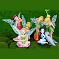 Miniatyrbild 5 av 6: Miniatyrälvfigurer tillbehör, krukväxthängare -FD5-