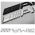 Miniatyrbild 2 av 3: 2024 3D AMG Emblem ABS Bakre Bagagelucka Logo Badge Dekoration Gåva Dekal (krom), silver -AD1-