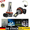 Miniatyrbillede 4 af 5: 2-pak H11 H8 LED-pærer 6500K Forlygtepakke Canbus-pærer -AD5-