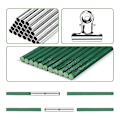 Miniatyrbilde 4 av 5: 36 stk. Drivhustunneler Dyrkingstunnel 6 Sett med 2,6 m Lange Hagebuer Kit, Rustfritt Glassfiber R -AD9-