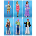 Miniatyrbild 5 av 5: MH-12 set med Barbie-dockkläder, passar 30 cm Barbie-dockor -AD6-