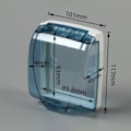 Miniatyrbild 4 av 5: Vägg Vattentät Stänkskyddsbox Eluttag Strömbrytare Plastskydd-FD3-