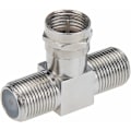 Miniatyrbilde 3 av 5: Koaksialkabelsplitter, 2-pakning TV-splitter Type F hann til 2 F hunn-AD4-