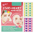 Miniatyrbillede 1 af 5: 156 stk. Hydrocolloid Akne Helende Plastre Hjerte Stjerneformede Forebygger Inflammation Akne Dækplastre 【mo】-AD4-
