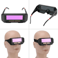 Miniatyrbillede 5 af 5: Svejsebriller, Svejsemaske Sol Automatisk Mørklægning Svejsning Automatisk Øjenbeskyttelse Briller Sikkerhedslinser -FD2-