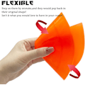 Pikkukuva 2 / 7: Pro Disc Cones (50 kpl:n setti), jalkapallokartiot pidikkeellä, Agility-FD3-