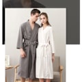 Miniatyrbillede 4 af 5: TG Badekåbe Dame Tynd Par Pyjamas Dame Trekvartærme -AD6-