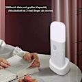 Miniatyrbild 2 av 5: Uppladdningsbar LED Nattlampa, 2000mAh Inomhus Rörelsesensor Lampa, 5-Nivåer Justerbar Ljusstyrka Lämplig för Barn (Varmt Ljus)-AD4-