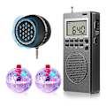 Miniatyrbild 1 av 5: 4 st Spirit Box Utrustningskit, med 2 LED Kattbollar 1 Spirit Box Högtalare Paranormal Utrustningskit för -FD1-
