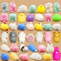 Miniatyrbillede 1 af 5: 20 stk Mini Squishy Legetøj til Børn - Tilfældige Dyr Mini Squishes - Fødselsdagsgave-AD10-