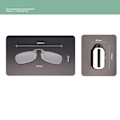 Pikkukuva 2 / 10: Mini Nenäpidike Kannettavat Kehyksettömät Lukulasit Rimless 100-AD7- 100