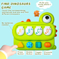Miniatyrbilde 5 av 5: Dinosaur Pop Up Leker for 1-årige Jenter og Gutter Babyleker 6 til 12 Måneder Gaver til 1-åring Første Bursdagsgaver-AD5-