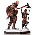 Pikkukuva 2 / 5: Ragnarok-hahmo, Kratos ja Atreus -toimintahahmot, 20 cm / 7,9 tuumaa PVC-pelihahmo Figuuripatsas Koristelelu C -FD3-