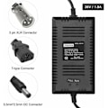 Miniatyrbillede 3 af 5: Smart oplader til elcykler og løbehjul, 36V XLR hoved (type A stik)-AD8-