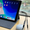 Miniatyrbild 4 av 5: USB C Splitter, Multifunktionell, Laddning Hörlurar Båda[GKS]-AD4-