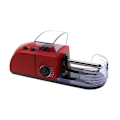 Miniatyrbillede 1 af 4: Rød - Bærbar 8mm Elektrisk Cigaretruller Automatisk Cigaretruller -AD6-