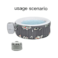 Miniatyrbilde 2 av 3: Kompatibel Lay Z V1 S1 Spa Filterholder Boblebad Spa Bassengrengjøring-a-AD10-