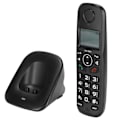 Miniatyrbild 5 av 5: Trådlös telefonlur Trådlös telefon med nummerpresentation Gratis samtal LCD-display med en knapp EU-kontakt 100-240V-AD4-