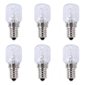 Miniatyrbilde 1 av 5: 6x E14 Høytemperaturpære 500 Grader 25w Halogen Boble Ovns Lampe E14 250v 25w Kvarts Lampe-AD4-
