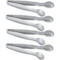 Miniatyrbillede 1 af 4: 4-pak Mini Sukkerklemmer i Rustfrit Stål 10 cm Tykkelse Madklemme{F2}-AD8-