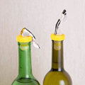 Miniatyrbilde 4 av 5: Vinflaskepumpe med kork, lekkasjesikker gjenbrukbar vinstopp, rund korkflaske, spakforsegling, flaskekork, flaskeholder for vin