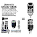 Pikkukuva 2 / 4: Chamberlain Liftmaster 94335e 84335eml D-66793 Kaukosäädin 1a5639-7 Autotallin Ovi Portti 433.92mhz Cm842 C945 C940 132b2372 -AD9-