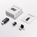Miniatyrbild 1 av 7: Mini Apple CarPlay Trådlös Adapter Car Play Dongle Bluetooth WiFi Snabbanslutning Plug and Play-AD5-