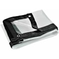 Miniatyrbild 3 av 5: Transparent presenning 2x2 meter, extra stark presenning, transparent presenning för växthus-AD4-