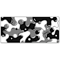 Miniatyrbillede 1 af 5: Black Friday Kraken Keyboards Xxl Udvidet Gaming Musemåtte Tyk Skrivebordsmåtte (stealth)-AD4-