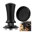Miniatyrbild 1 av 5: 51 mm Kaffetamper med Justerbart Djup, Graderad Espressofjäder, Kalibrerad -FD4-