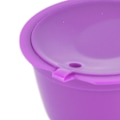 Pikkukuva 3 / 5: 5 kpl 50 ml kahvikapselia uudelleenkäytettävä kahvisuodatinkuppi lusikalla DOLCE GUSTO -kahvinkeittimeen Violetti{f2}-AD8-