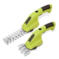 Miniatyrbilde 1 av 3: Busktrimmer - to i én håndholdt hekksaks elektrisk gressklipper hekksaks/gressklipper lading. -AD9-