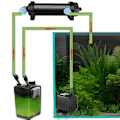 Miniatyrbillede 5 af 5: 220~240v 11w UV Lys Vand Sterilisator, Ultraviolet Desinfektionslampe til Akvarium Dam - Perfet{sl}-AD8-