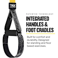 Pikkukuva 4 / 5: TRX All-in-One -jousitusvalmentaja - Kuntosalijärjestelmä kokeneelle kuntosaliharrastajalle, sisältää pääsyn TRX Training Clubiin -FD1-