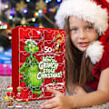 Miniatyrbillede 5 af 5: Julekalender 2024, Julefigurer Julekalender, 24 stk. Søde Tegneserie Elverfigurer Dukke Jule Nedtællingskalender til Børn Dukke-FD3-