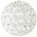 Miniatyrbillede 2 af 4: 100 LED lyskæde Kugle Lysende kugle Varm hvid Juledekorationer Kugle Julebelysning Jul Ca. 15 cm (FMY) -AD6-