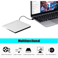 Pikkukuva 5 / 5: Ulkoinen DVD-asema, USB 3.0 kannettava CD/DVD-RW-asema/DVD-soitin -AD4-